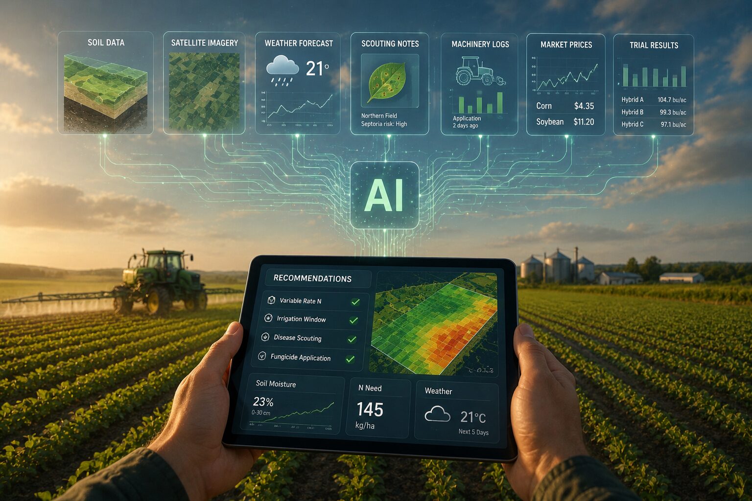 Generative AI for Agronomic Recommendations: From Data to Action